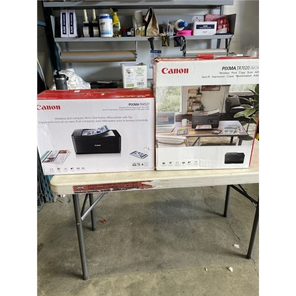 2 CANON PRINTERS TR4527 AND TR7020