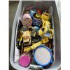 Image 1 : LARGE RUBBERMADE TOTE FULL OF KIDS TOYS