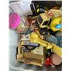 Image 3 : LARGE RUBBERMADE TOTE FULL OF KIDS TOYS