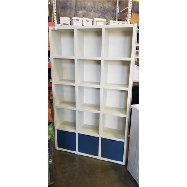 IKEA CUBE SHELF UNIT WITHBOX INSERTS