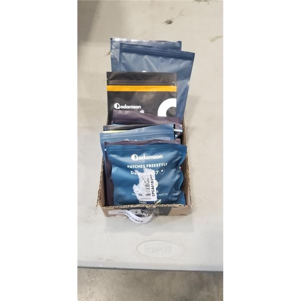 8 PACKS OF ADAMSON ADHESIVE PATCHES/OMNI PODS
