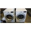 Image 1 : LG HIGH EFFICIENCY FRONT LOAD STACKING WASHER DRYER SET, IN GOOD WORKING ORDER AND VERY CLEAN, STACK