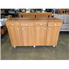 Image 1 : MADE IN DENMARK 4 DRAWER, 4 DOOR SERVING CABINET