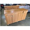 Image 2 : MADE IN DENMARK 4 DRAWER, 4 DOOR SERVING CABINET
