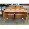 Image 3 : MADE IN DENMARK 4 DRAWER, 4 DOOR SERVING CABINET