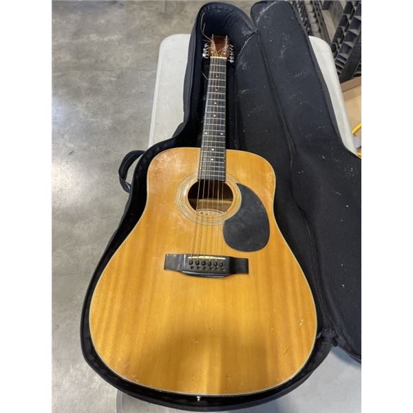 ANTARES ACCOUSTIC GUITAR, WITH SOFT CASE