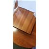 Image 3 : MADE IN DENMARK LIGHT WOOD FINISH DINING ROOM TABLE WITH 4 CHAIRS