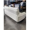 Image 5 : WHITE LEATHER SOFA