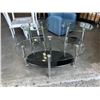 Image 1 : 3PC GLASS TOP COFFEE TABLE SET