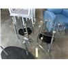 Image 4 : 3PC GLASS TOP COFFEE TABLE SET
