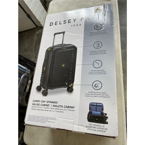 DELSEA PARIS 1946 COMBO LOCK SUITCASE