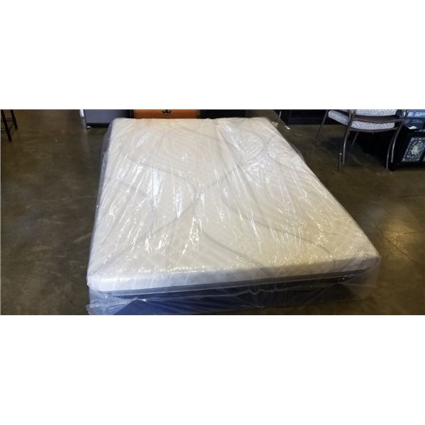 AS NEW NOVAFORM COMFORTGRANDE PLUS ADVANCED 35.5 CM GEL MEMORY FOAM QUEEN MATTRESS