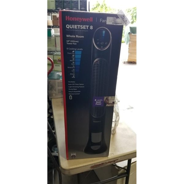 HONEYWELL QUIETSET 8 40" FAN - TESTED WORKING, RETAIL $129