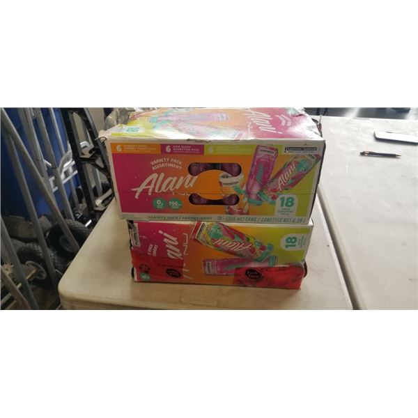 2 ALANI VARIETY PACKS. A COUPLE MIGHT BE MISSING