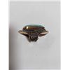 Image 2 : VINTAGE GOLD COLOUR W/ BLUE STONE RING