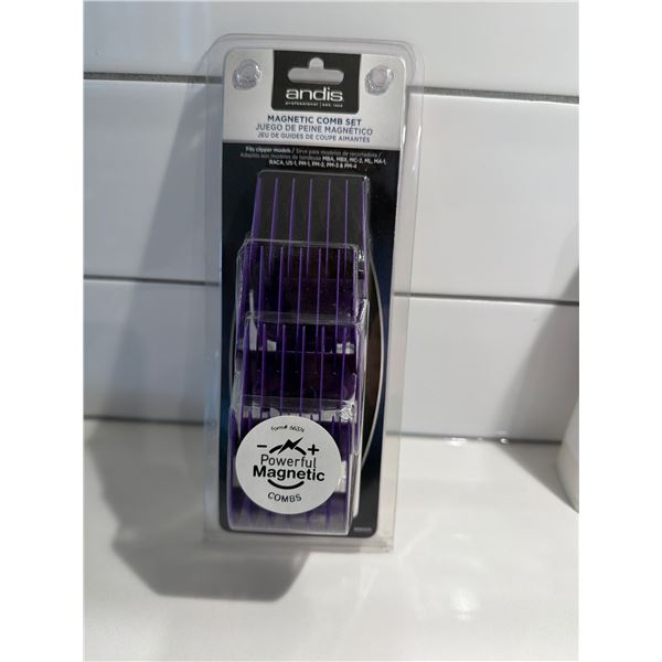 ANDIS magnetic comb set