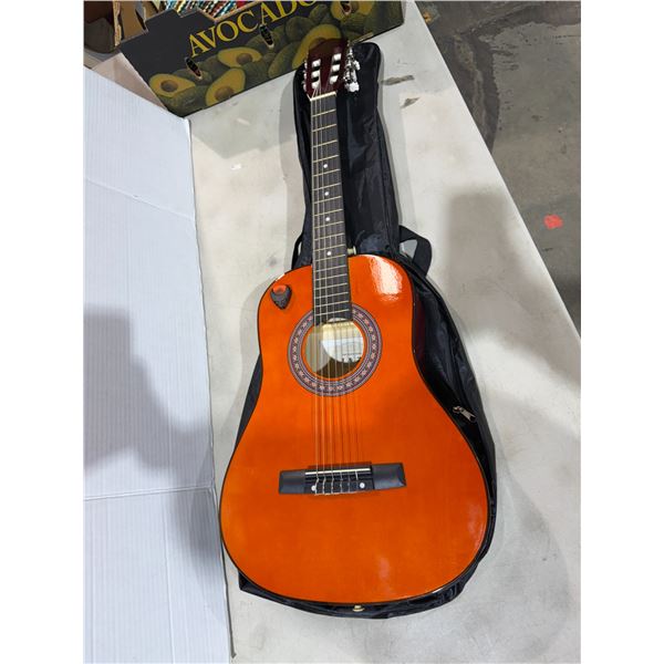 J&Z natural acoustic guitar 36 inch