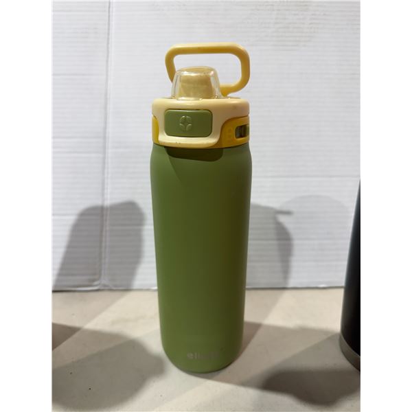 ELLO water bottle olive green