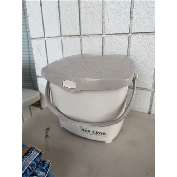 Sure close Food scrap Bin
