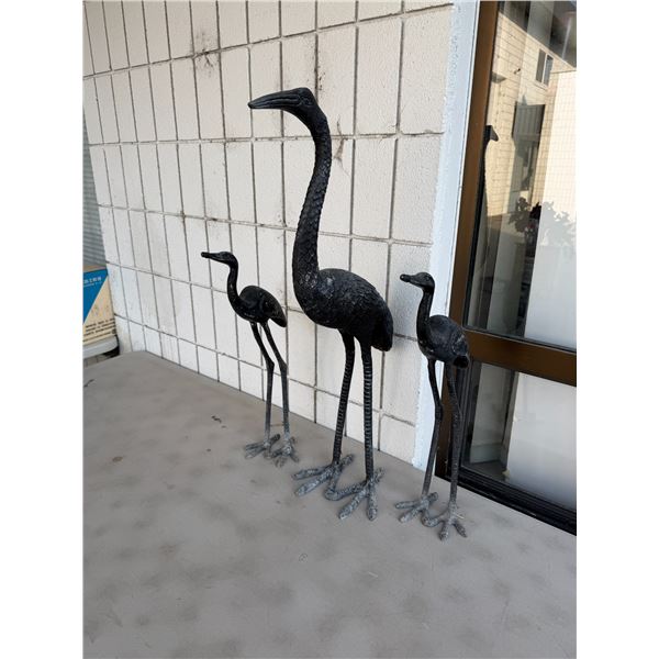Bird decor metal