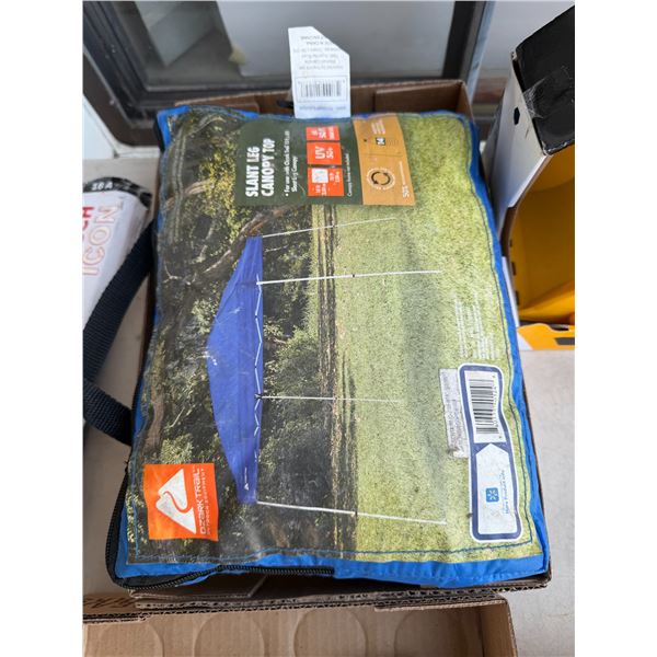Slant leg canopy top