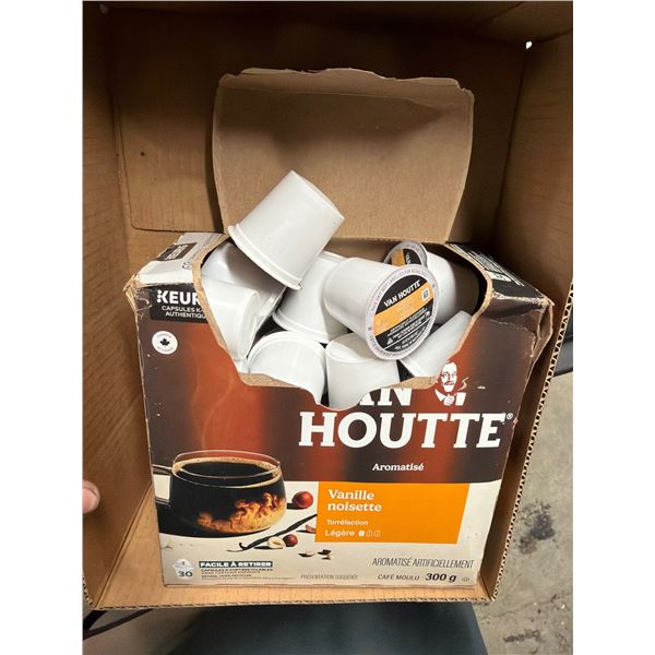Vanilla coffee pods