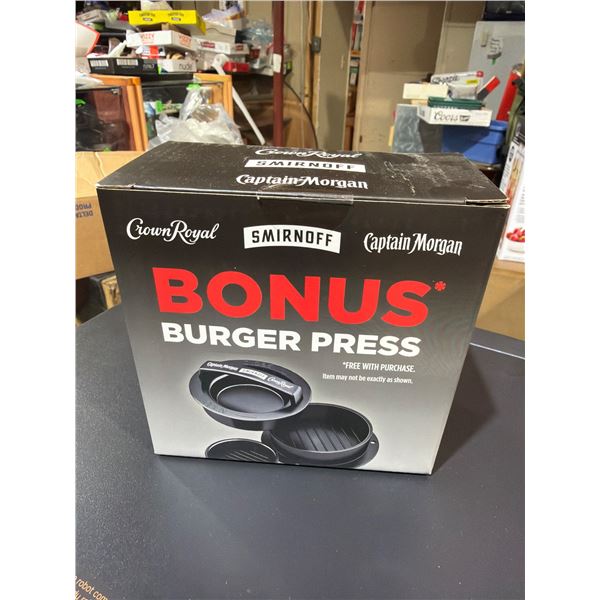 Burger press