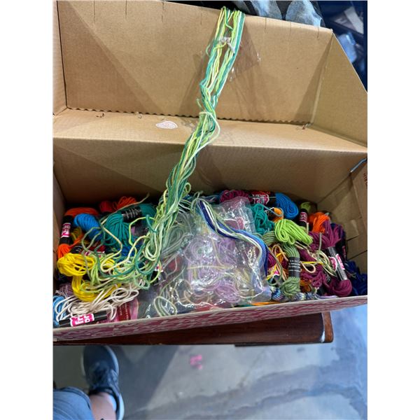 Crafting embroidery thread