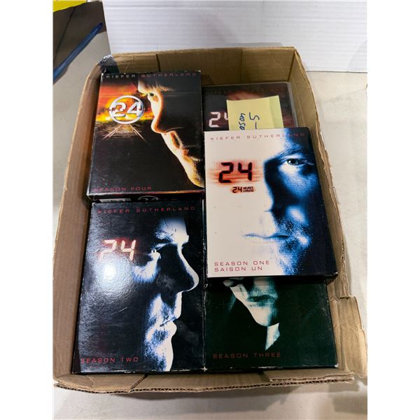 24 hour DVDs seasons1-5