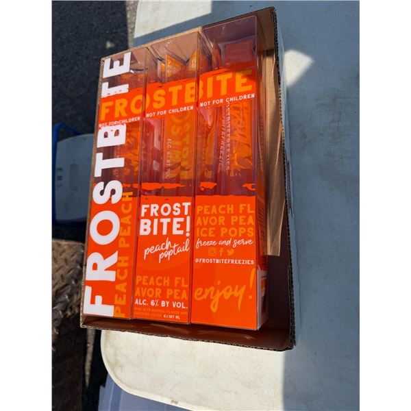 Frostbite peach cocktails must have valid ID