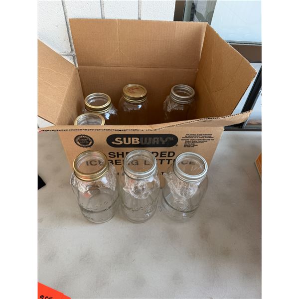 Larger canning jars imperial