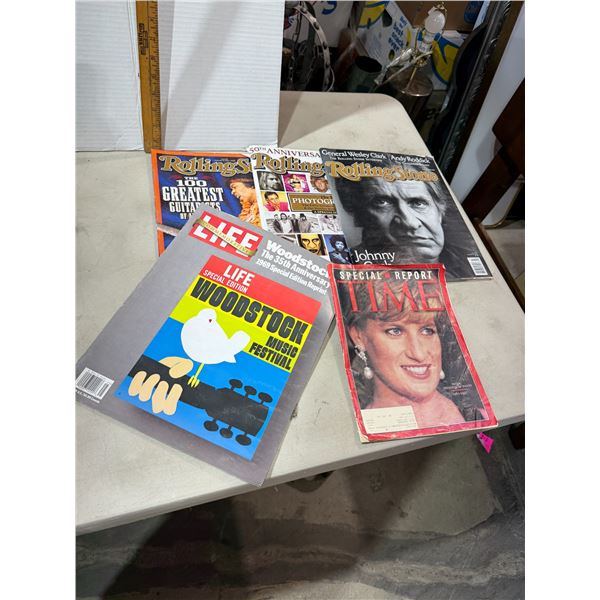 Rolling Stone and other magazines