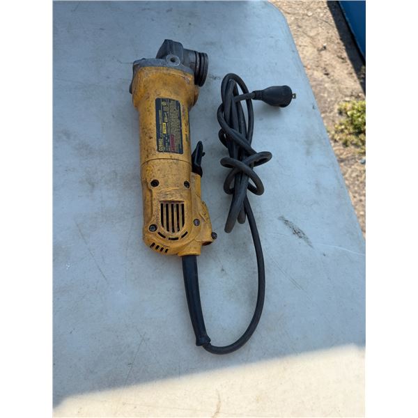 DeWalt 4 1/2 inch angle grin