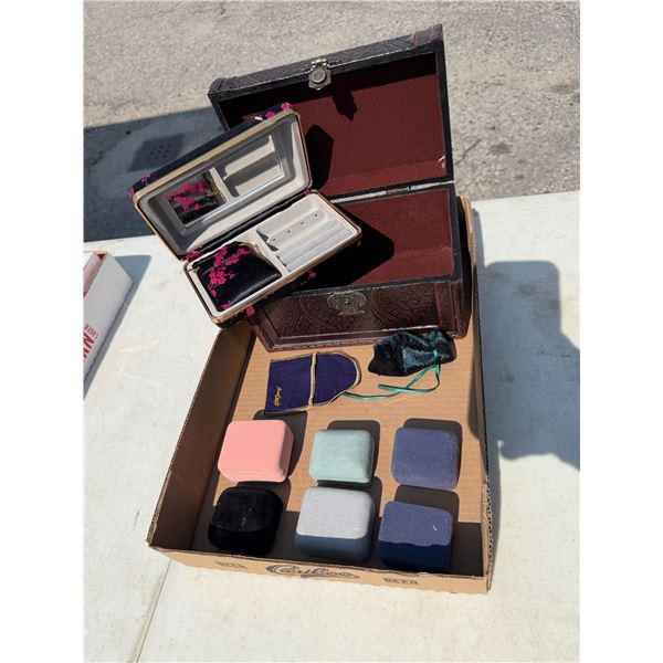 Jewelry box and case cases