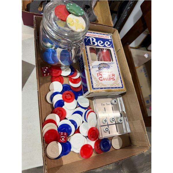 Poker chips and