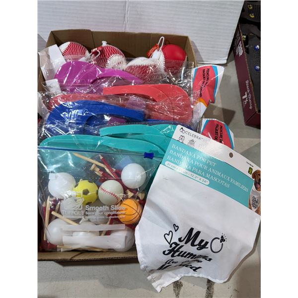Assorted toys