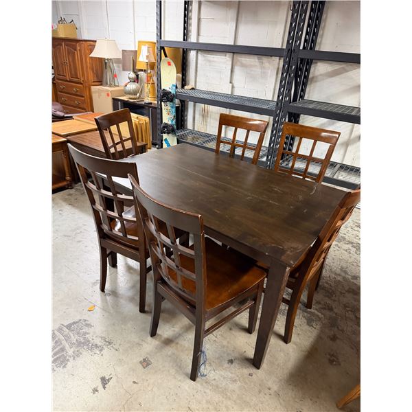 Table And Chairs with jackknife leaf