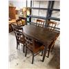 Image 1 : Table And Chairs with jackknife leaf