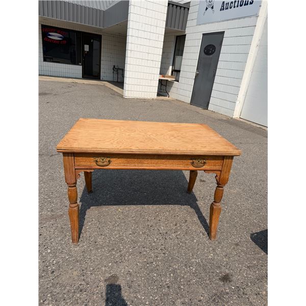 Wooden desk 45" x 27 1/2" x 29" tall