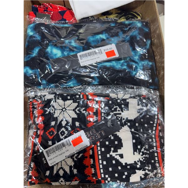 Kids printed leggings size small/medium