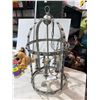 Image 1 : Iron frame floor chandelier