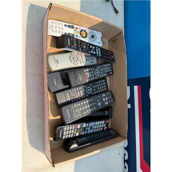 Assorted remotes