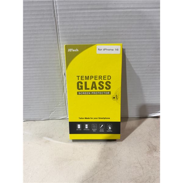 Tempered glass for iPhone 16