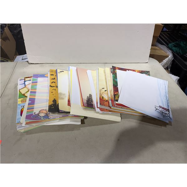 Assorted paper