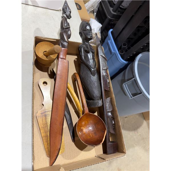 Carved items
