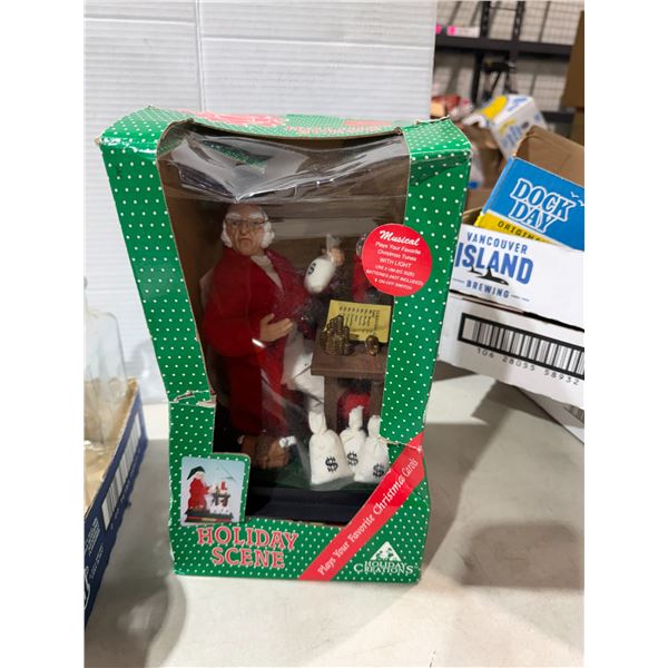 Holiday scene place your favorite Christmas carols