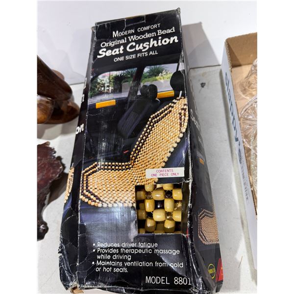 Original wooden bead seat cushion one size fits all