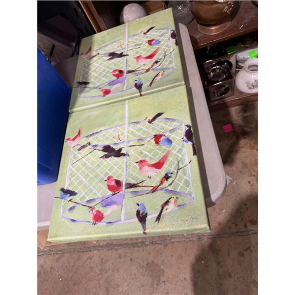 Canvas wall hangings