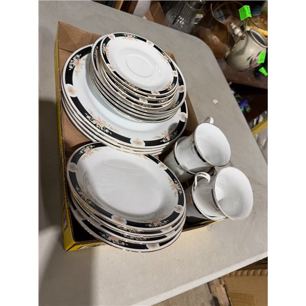 Crown Ming dishes and cups and saucers