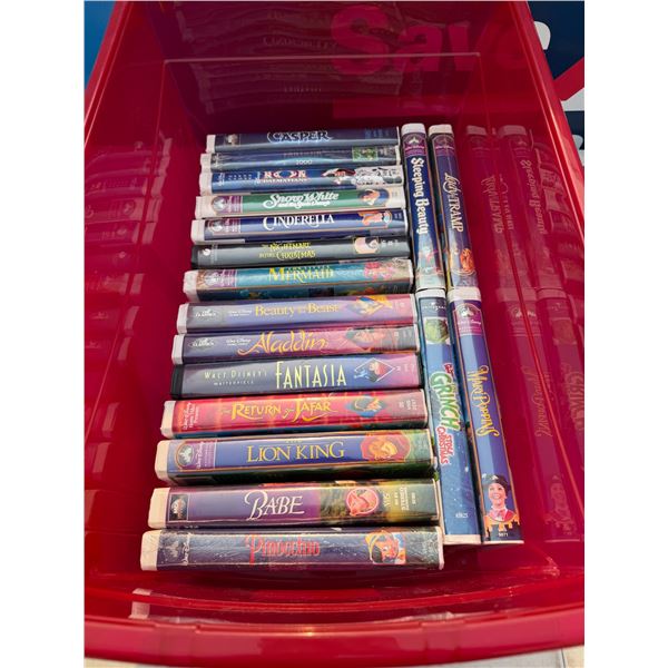 Walt Disney and other VHS movies